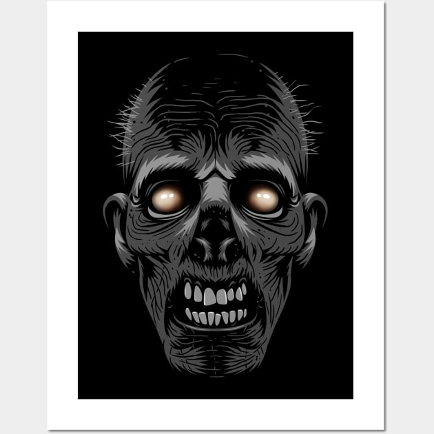 Zombie Wall Art by albertocubatas